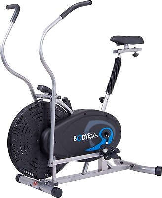 #ad Body Flex Sports Upright Exercise Fan Bike Indoor Stationary Bike for Cycling $355.81