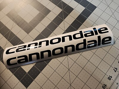 #ad Cannondale Bike One Pair Decals Stickers Pick Your Size color TRACKED amp; INSURE $4.89