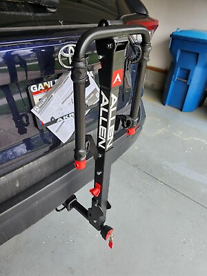#ad 2 Bike Bicycle Carrier Hitch Rack for 1 1 4 in and 2 in Hitch Trunk SUV Mount $50.00