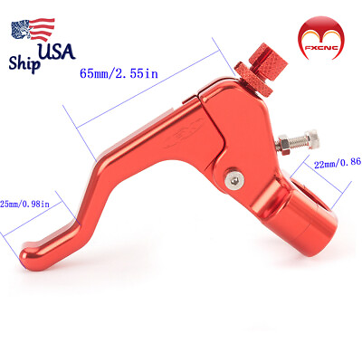 #ad US Motorcycle Dirt Bike Stunt Clutch Pull Cable Lever Replacement Easy System $21.74