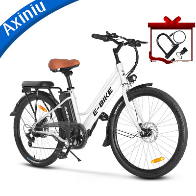 #ad #ad E Bike 26quot; Electric Bike for Adults 750W Motor City Bicycle Commuter Ebike $509.99