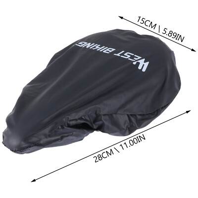 #ad Cushion Rain Cover PVC Bike Covering Seat Waterproof Covers $8.26