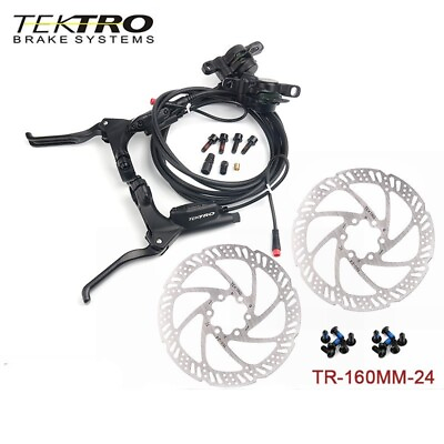 #ad TEKTRO E bike Cut Off Power Brakes 2PIN Plug Electric Bicycle Brake $99.00