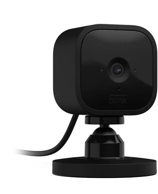 Blink Mini Indoor 1080p WiFi Security Camera with Motion Detection. Black SEALED $20.99
