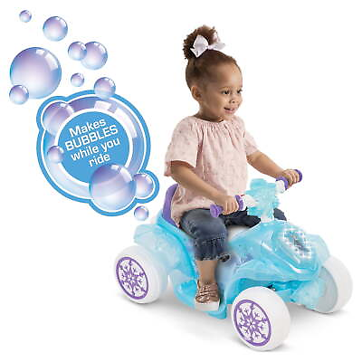 #ad Frozen 6 Volts Electric Ride on Quad for Girls Ages 1.5 Years by Huffy $107.39