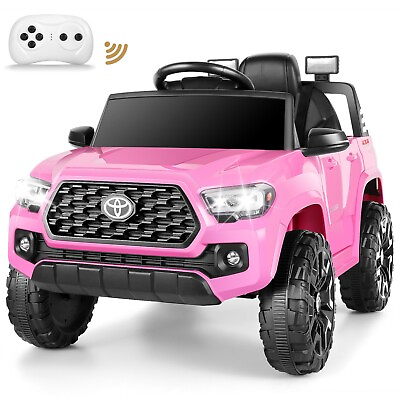 #ad Toyota Licensed 12V Ride on Truck Car for Kids Electric Toys w Remote Control $135.99