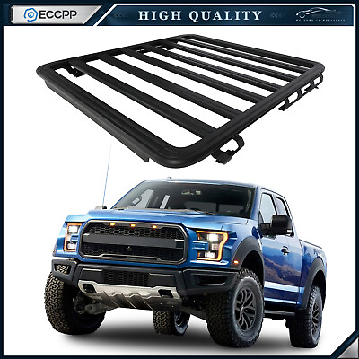 #ad Roof Rack Rooftop for 2015 2023 Ford F 150 F150 Top Roof Basket Luggage $284.59