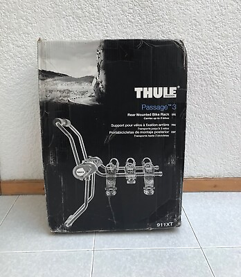 #ad Thule Passage 3 Bike Trunk Rack Black 911XT Brand New in Box $69.70