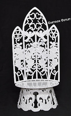 #ad Wedding Cake Top Accessories Plastic Arch back amp; base Quinceanera Cake Decor $3.75