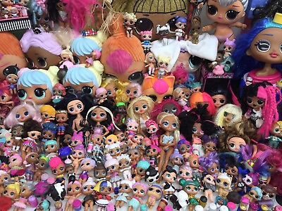 #ad HUGE LOT 40 lbs LOL OMG Surprise Fashion Dolls Lil Sisters MGA Toys Accessories $176.00