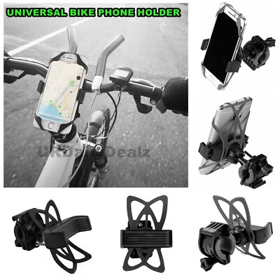#ad #ad Universal Motorcycle Bicycle MTB Bike Handlebar Holder Mount For Cell Phone GPS $9.49