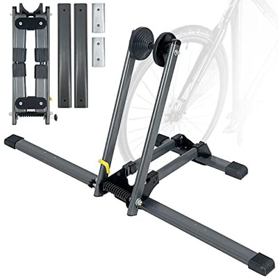 #ad Portable Bike Floor Stand Rack for Garage Home Bike Storage Parking Rack $28.01