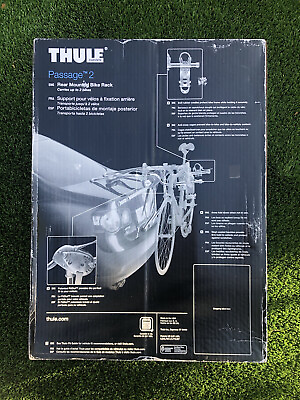 #ad #ad New Thule 910XT Passage Trunk Bicycle Rack 2 Bike Strap Rack w Cradles $135.00