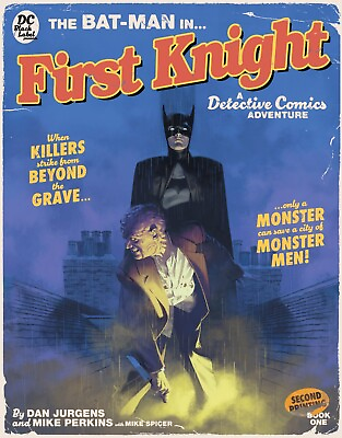 #ad #ad The Bat Man First Knight #1 Pulp Novel Variant Second Printing $6.99