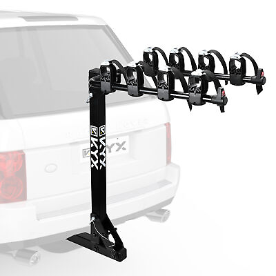 #ad #ad 4 Bike Bicycle Carrier Hitch RACK 2“ Receiver Heavy duty Car SUV KYX $79.99