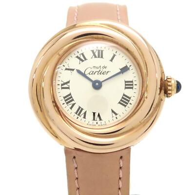 #ad CARTIER Must Trinity Vermeil 26mm Ladies Watch From Japan G0509 $2625.00