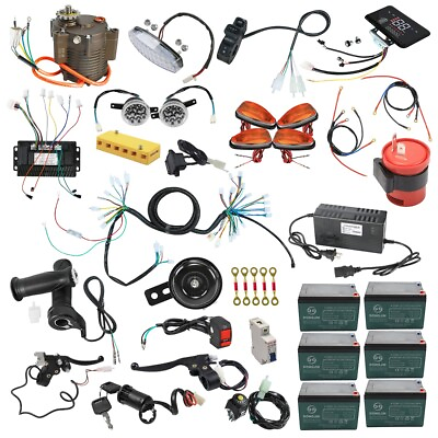 #ad 72V 1000W Brushless Motor Kit Controller Switch Electric Bicycle Dirt Razor Bike $799.99