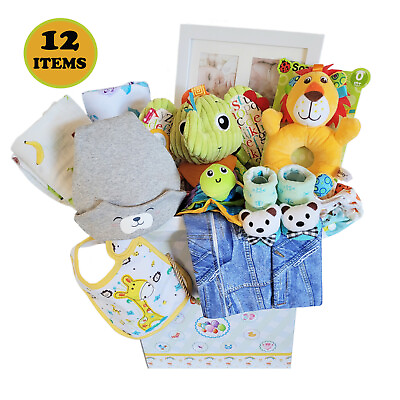 #ad Gifts Are Blue Unisex Baby Bundle Gift Set with Essentials Toys amp; Accessories $160.00