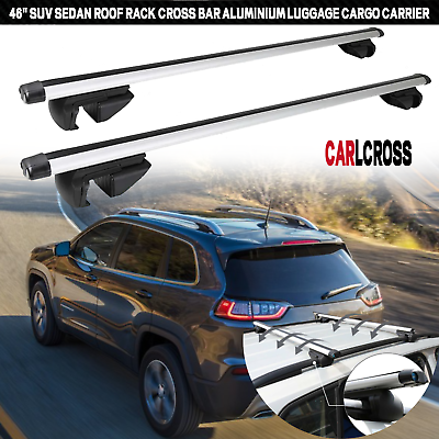 #ad For Jeep Cherokee 2014 2022 48quot; Car Roof Rack Cross Bars Luggage Cargo Carrier $89.99