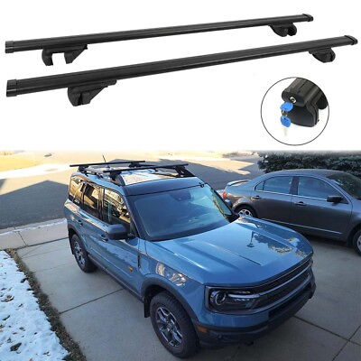 #ad #ad 53quot; Rooftop Rack Cross Bar Luggage Cargo Carrier For Ford Bronco Sport 2021 2023 $139.11