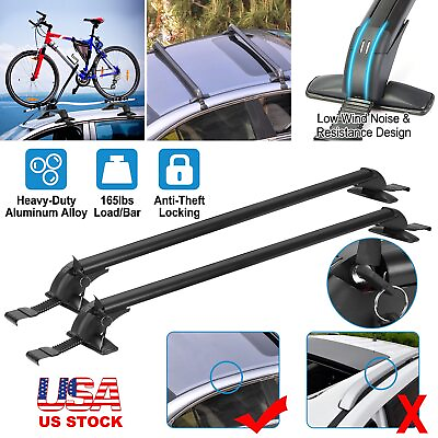#ad Roof Mounted Bike Carrier Rack Aluminium Bicycle Mount Cycling Holder For Car $28.05