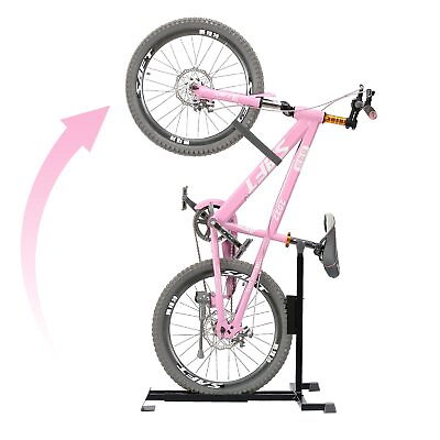 #ad Bike StandVertical Bike Rack For Indoor Bike StorageUpright Bicycle Stand F... $46.42