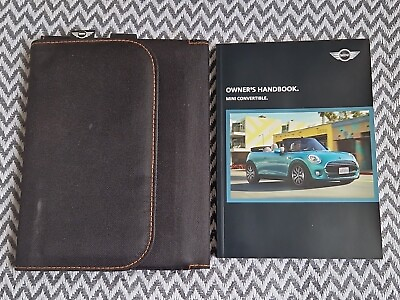 #ad MINI CONVERTIBLE OWNERS MANUAL HANDBOOK PACK 2016 2020. ONE COOPER COOPER S GBP 32.99