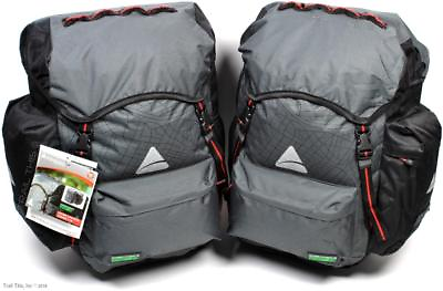 #ad Axiom Seymour Oceanweave P55 Bicycle Panniers Set Commuter Touring Bags 55 $124.95