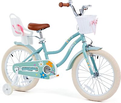#ad New Bike for Toddlers with Basket Inch Kids Bicycle Girls gift Handbrake 4 12 $151.66