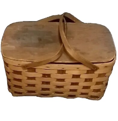 #ad Peterboro Basket Co New Hampshire Salvage Broken As is Vintage Or Antique scrap $5.00