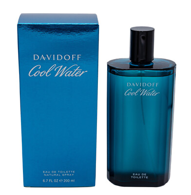 #ad #ad Cool Water by Davidoff Cologne for Men 6.7 6.8 oz Brand New In Box $38.24