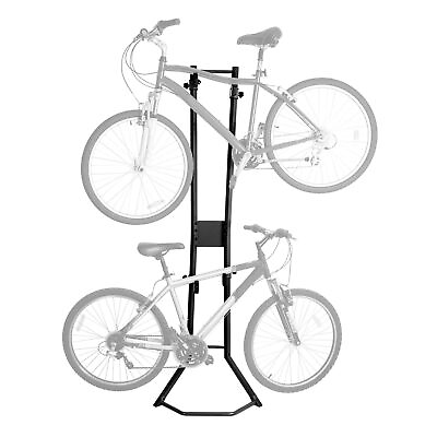 Elevate Outdoor BR STD Garage Wall Bike Storage Stand amp; Vertical Rack Fits 2 B $62.99