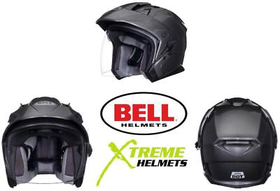 #ad Bell Mag 9 Helmet Titanium DOT S 2XL Open Face Inner Shield Speaker Pockets $199.95