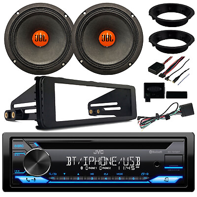 #ad JVC KD TD72BT Bluetooth CD Receiver 2x 6.5quot; 300W Speakers Harley Accessories $291.99
