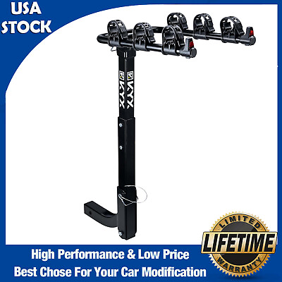 #ad 3 Bike Carrier Rack Hitch Mount 2quot; Swing Down Receiver Bicycle For Car SUV Truck $53.99