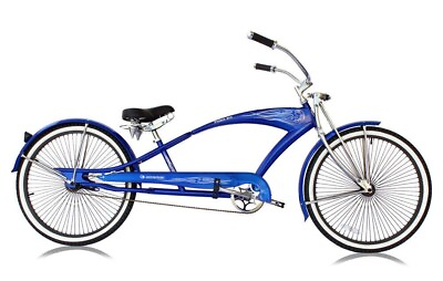 #ad Micargi 26quot; Stretch Bike Puma GTS 68 Spokes Rim Retro Steel Frame Extend Bicycle $484.98