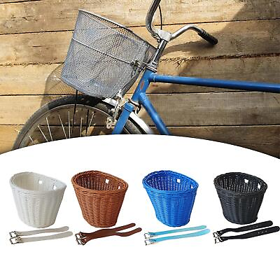 #ad Kids Bike Basket Bicycle Accessories Bicycle Basket for Children Girls Boys $12.60