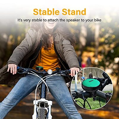 #ad #ad Portable Bike Bluetooth Speaker with Loud Sound for Riding Hiking Camping $37.50