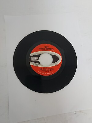#ad 45 RPM Vinyl Record The Rocky Fellers Hey Little Donkey VG $5.75