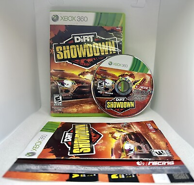 #ad DiRT Showdown Microsoft Xbox 360 2012 CIB Complete w Manual Tested $15.00
