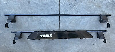 #ad THULE Roof Rack System With 58” Bars Includes Installation Tool $179.69