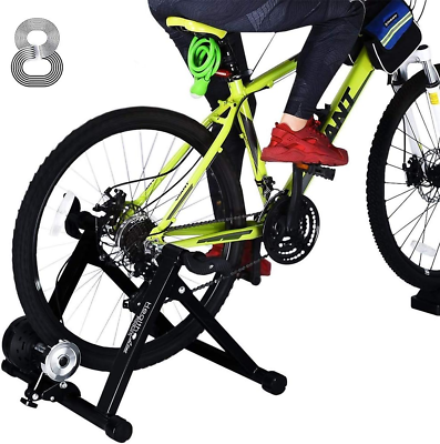 #ad Bike Trainer Stand for 26quot; 28quot; Mountain amp; 700C Road Bikes Indoor Stationary Bic $91.48