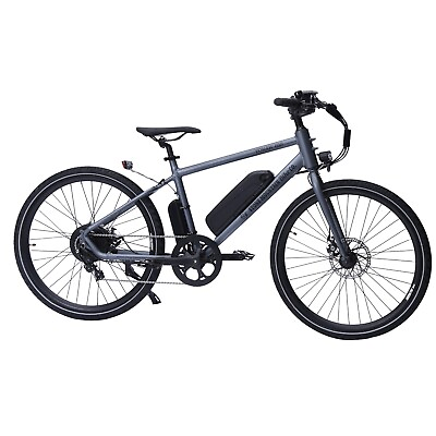 #ad Yonah 600 Electric Bicycle 27.5” Top Speed Mountain Bike 20mph 500W M Charcoal $999.00
