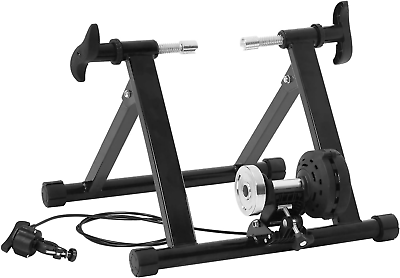 #ad Bike Trainer Stand Bicycle Trainers Road Bike Trainer for Indoor Riding Magnetic $120.36