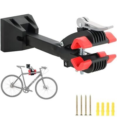 #ad Wall Mounted Bike Repair Stand Foldable Heavy Duty Bicycle Maintenance Rack... $29.06
