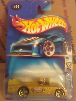#ad 2003 Hot Wheels Spectraflame II Double Vision gold collectible#106 cool car.cust $1.75