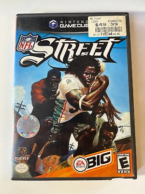 #ad NFL Street Nintendo GameCube 2004 COMPLETE $25.99