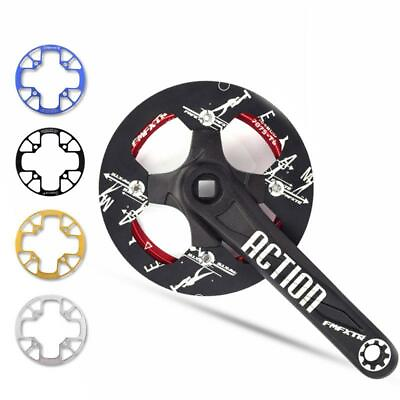 #ad 104bcd MTBBicycle Chain Wheel Protection Cover Plate Guard Bike Protection Plate C $23.99