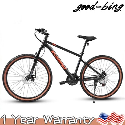#ad Mountain Bike 27.5quot; Wheels 21 Speed Trail Commuter City Bike Carbon Steel Brake $259.00