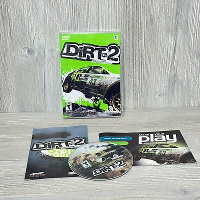 #ad Dirt 2 Mac Off Road Racing Rallycross Codemasters Complete with Inserts $30.00